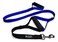 Leash Boss Original Heavy Duty Dog Leash for Large Dogs No Pull Double Handle Training Lead for Walking Big Dogs Dog Leashes with Padded Handle for Control and Safety Blue