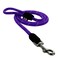 Pawtitas Purple Rope Dog Leash XSmallSmall 6 ft