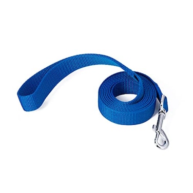 Siumouhoi Strong Durable Nylon Dog Training Leash 1 Inch Wide Traction Rope 6 ft 10ft 15ft Long for Small and Medium Dog Blue 6 Feet