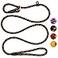 Coolrunner Durable Dog Slip Rope 5 FT Training Leash Strong Adjustable Pet Slipknot for Small Medium Dogs 1080 lb Black