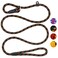 Coolrunner Durable Dog Slip Rope 5 FT Training Leash Strong Adjustable Pet Slipknot for Small Medium Dogs 1080 lb Black