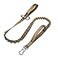 EXCELLENT ELITE SPANKER Tactical Bungee Dog Leash Military Adjustable Dog Leash Quick Release Elastic Leads Rope with 2 Control HandleCoyote Brown