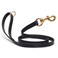 Viper Biothane K9 Working Dog Leash Waterproof Lead for Tracking Training Schutzhund OdorProof Long Line with Solid Brass Snap for Puppy Medium and Large Dogs 6ft Black
