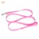 Siumouhoi Strong Durable Nylon Dog Training Leash 1 Inch Wide Traction Rope 6 ft Long for Small and Medium Dog Pink 6 Feet