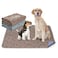Peepeego 2Pack 36x36 Dog Pads Washable and Free Dog Comb Reusable Puppy Pads with Fast Absorbent Waterproof Non Slip Incontinence Pads for Training Whelping for Playpen Crate Kennel
