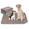Peepeego 2Pack 36x36 Dog Pads Washable and Free Dog Comb Reusable Puppy Pads with Fast Absorbent Waterproof Non Slip Incontinence Pads for Training Whelping for Playpen Crate Kennel