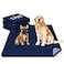 Trusupetta 2Pack Pee Pads for Dogs Washable 53x53 Extra Large Puppy Pads Waterproof Super Absorption Anti Skid for Whelping Training