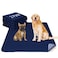 Trusupetta 2Pack Pee Pads for Dogs Washable 53x53 Extra Large Puppy Pads Waterproof Super Absorption Anti Skid for Whelping Training