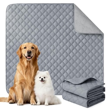 Eterish Reusable Washable Pee Pads for Dogs Extra Large 36 x 48 2 Pack Absorbent Pet Puppy Dog Training Pads NonSlip Waterproof Whelping Potty Pads for Dogs LeakProof