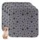 ESWIN Washable Pee Pads for Dogs4 Pack Extra Large 24x24 Super Absorbent Reusable Puppy PadsNonSlip 100 Waterproof Dog Pee PadsPet Training Pads for Couch CratePotty TrainingFloor