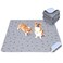 PICK FOR LIFE 2Pack Puppy Pads Washable 48x48 Reusable Pee Pads for Dogs Absorbent Whelping Pads Waterproof Dog Rug NonSlip Protector for HousbreakingPotty TrainingBed Couch Carpet