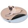 Paw Inspired Round Washable Pee Pads for Dogs 2 Pack Reusable Puppy Pads for Potty Training Whelping Waterproof Mat Leakproof NonSlip Liners 29 Inch Pack of 2