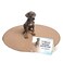 EZwhelp Reusable Dog Pee Pad Washable Waterproof Mat for Dog Potty Training or Whelping Pad Round 36 Inch