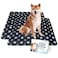 EZwhelp Reusable Dog Pee Pads Washable Waterproof Mats for Dog Potty Training or Whelping Pads 24x48 Inch 2 Pack
