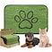 Qeils Reusable Dog Pee Pads 2 Pack Super Absorbent Leakproof Washable Puppy Pads with Soft Green Top Layer for Potty Training Crates Couch Car Seats Pet Beds 24x 36