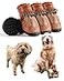 Pawcasins Dog Booties Paw Protectors Shoes for Small Medium Large Dogs Snow Rain Boots Winter Summer Size 5