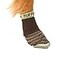 Ruffwear Barkn Boot Socks Comfortable Dog Socks Boot Liners Earth Brown 150 in 175 in