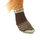 Ruffwear Barkn Boot Socks Comfortable Dog Socks Boot Liners Earth Brown 150 in 175 in