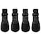 FouFou Dog 82541 2017 Rubber Dipped Socks Small Black