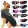 IECOii Extra Warm Reflective Adjustable Dog Jacket Fleece Turtleneck Winter Coat for Small to Extra Large Dogs
