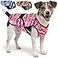 LUCOLOVE Dog Cooling Vest 2Layer Cooling with Soft Microfiber Fabric Lightweight Adjustable and Comfortable UV Protection for Small to Large Dogs Relief in Hot Weather Pink Small