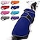 MIGOHI Reflective Waterproof Windproof Dog Coat Warm Jacket Reversible Stormguard Winter Vest for Small to Large Dogs Navy M