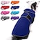 MIGOHI Reflective Waterproof Windproof Dog Coat Warm Jacket Reversible Stormguard Winter Vest for Small to Large Dogs Navy M