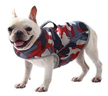 Winbate Dog Anxiety Jacket Keep Calmig Vest Reflective Thunder Coat with DRing and Training Handle for Small Medium Large DogsCamouflage