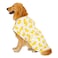 HDE Dog Bathrobe Super Absorbent Quick Drying Puppy Towel Wrap Coat Adjustable After Bath Robes with Hood for Dog Sizes SXXL White Rubber Ducks XXL