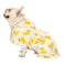 HDE Dog Bathrobe Super Absorbent Quick Drying Puppy Towel Wrap Coat Adjustable After Bath Robes with Hood for Dog Sizes SXXL White Rubber Ducks S