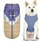 Gooby Mountaineer Dog Jacket Quantum Blue XSmall Warm Zip Up Coat with Lift Handle and Dual O Ring Leash Water Resistant for Small to Medium Dogs