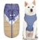 Gooby Mountaineer Dog Jacket Quantum Blue XSmall Warm Zip Up Coat with Lift Handle and Dual O Ring Leash Water Resistant for Small to Medium Dogs