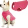 Gooby Stretch Fleece Vest Pullover Fleece Vest Jacket Sweater for Dogs Pink Medium