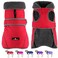 Dogcheer Dog Coat Waterproof Dog Jacket Reflective Pet Winter Coat with Adjustable Hook Loop Christmas Puppy Fleece Jacket Warm Turtleneck Snowsuit for Small Medium Large Dogs Red L