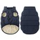 ASENKU Dog Winter Coat Waterproof Windproof Dog Jacket Warm Snowproof Doggie Puffer Vest for Cold Weather Lightweight Snow Coats for Small Medium Large DogsM Blue