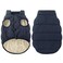 ASENKU Dog Winter Coat Waterproof Windproof Dog Jacket Warm Snowproof Doggie Puffer Vest for Cold Weather Lightweight Snow Coats for Small Medium Large DogsM Blue