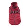 Puppia Wilkes Winter Dog Coat with Integrated Harness No Pull Cold Weather Waterproof Warm Fleece Back Zipper for Small Medium Dog Wine Small