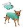 Furhaven WaterRepellent Reversible Small Dog Coat Washable Reflective w Leash Access Pocket CarryOn Purse Puffer Dog Jacket Mint Small