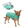 Furhaven WaterRepellent Reversible Small Dog Coat Washable Reflective w Leash Access Pocket CarryOn Purse Puffer Dog Jacket Mint Small