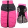 JoyDaog Warm Fleece Dog Coats for Small DogsDRings Waterproof Puppy Jacket for Cold WinterPink S