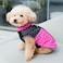 JoyDaog Warm Fleece Dog Coats for Small DogsDRings Waterproof Puppy Jacket for Cold WinterPink S