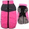 JoyDaog Warm Fleece Dog Coats for Small DogsDRings Waterproof Puppy Jacket for Cold WinterPink S