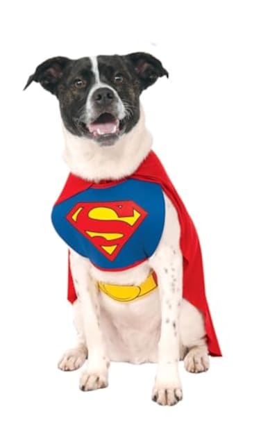 Rubies DC Comics Superheroes Superman Pet Costume for For Dogs or Cats by Small