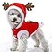 Puoyis Pet Dog and Cat Christmas Clothes Costume Large