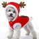 Puoyis Pet Dog and Cat Christmas Clothes Costume Large