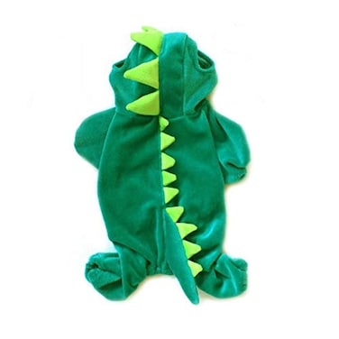 NACOCO Dog Dinosaur Design Costume Green Pet Clothes for Medium Large Dog Green XXL
