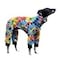 Cnkwei Dog Pajamas Medium Large Dog Paw Printed Greyhound Pajamas Jumpsuit Bodysuit