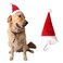 Wiz BBQT Adjustable 3D Christmas Santa Hat for Dogs Cats Large