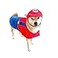 ComfyCamper Hat and Suspenders Dog Costume X Large Medium Small Lab Star Space Cosplay Halloween Costumes Medium Red
