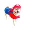 ComfyCamper Hat and Suspenders Dog Costume X Large Medium Small Lab Star Space Cosplay Halloween Costumes Medium Red